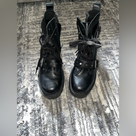 UGG Black Suede Ankle Boots - Picture 1 of 5